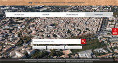 Desktop Screenshot of carpentras.fr